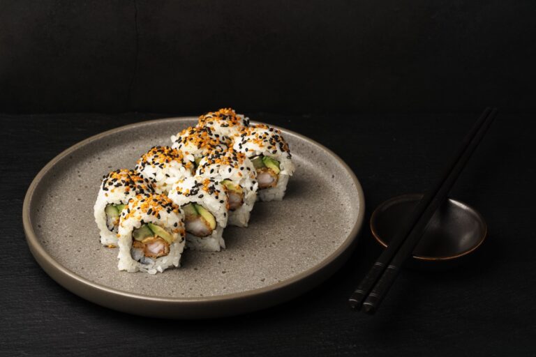 Uramaki with sesame by On a Roll